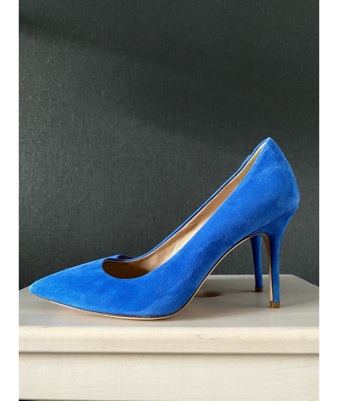 J.CREW Голубые замшевые туфли, фото 4