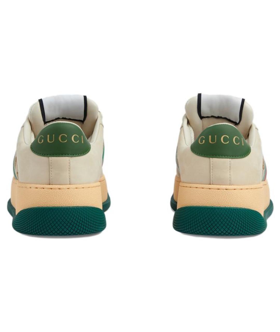 GUCCI Кожаные кроссовки, фото 4