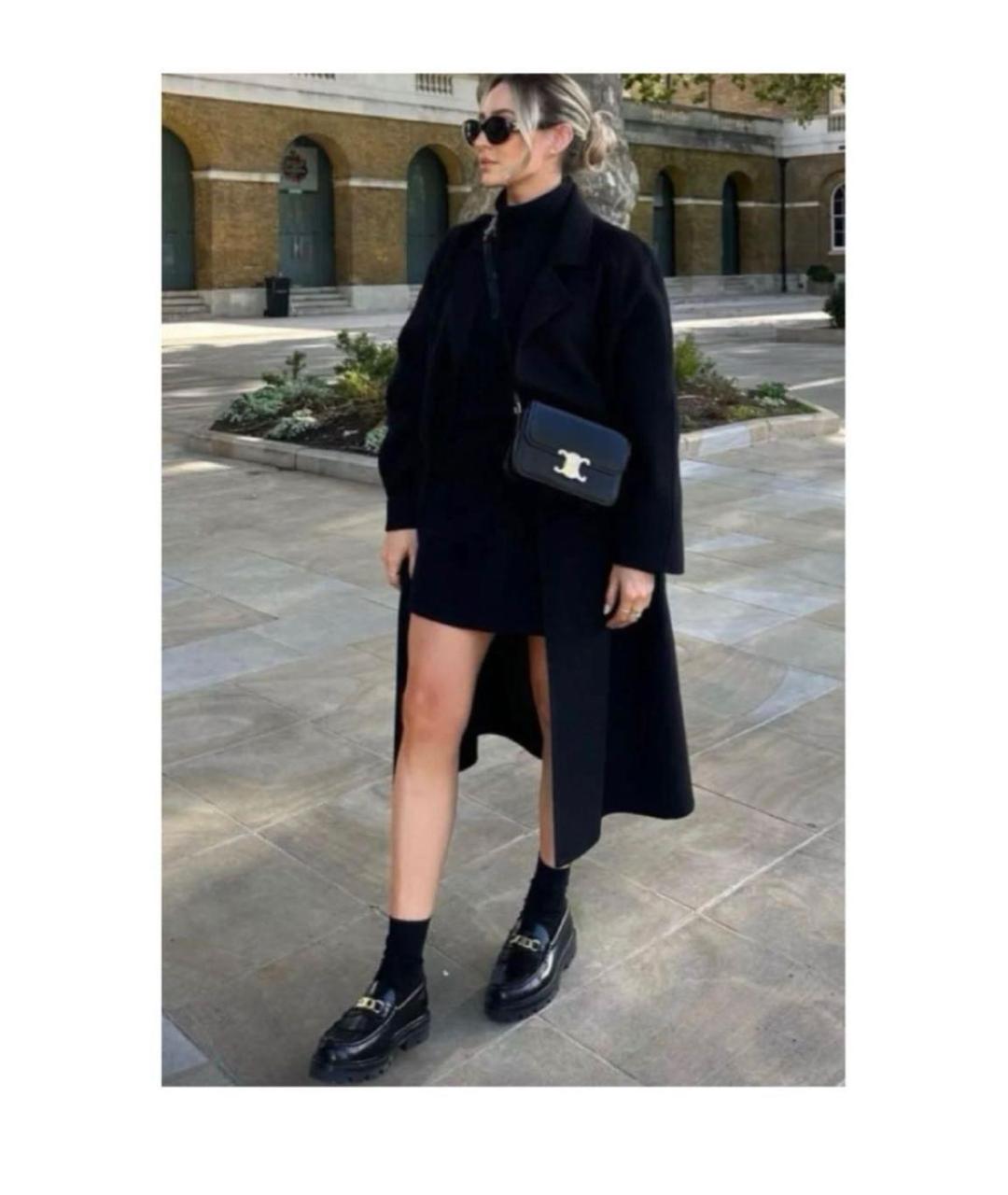CELINE Черные кожаные лоферы, фото 6