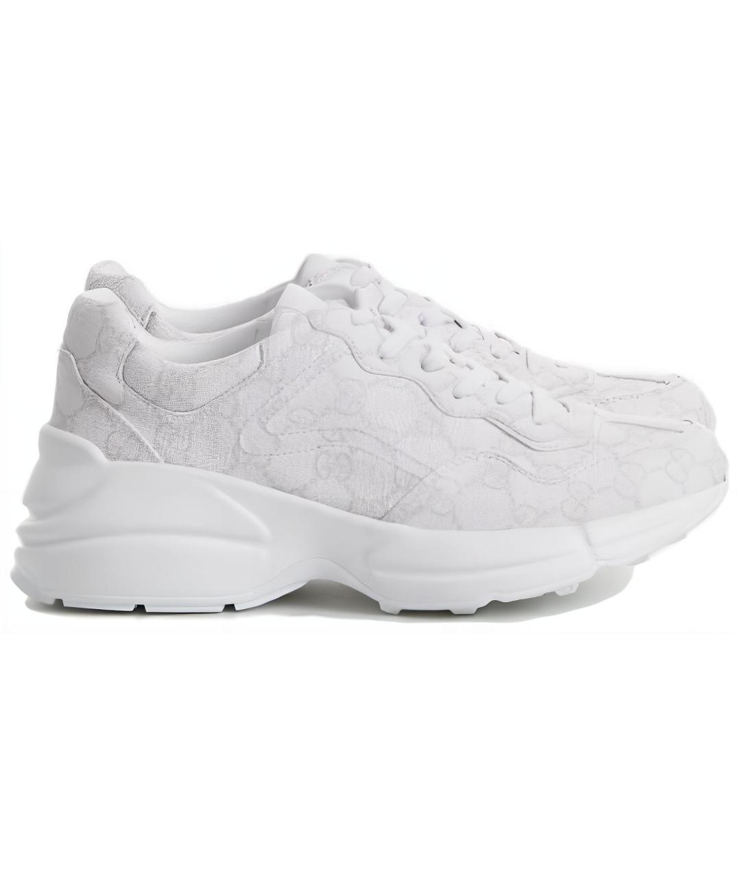 GUCCI Белые кроссовки, фото 2