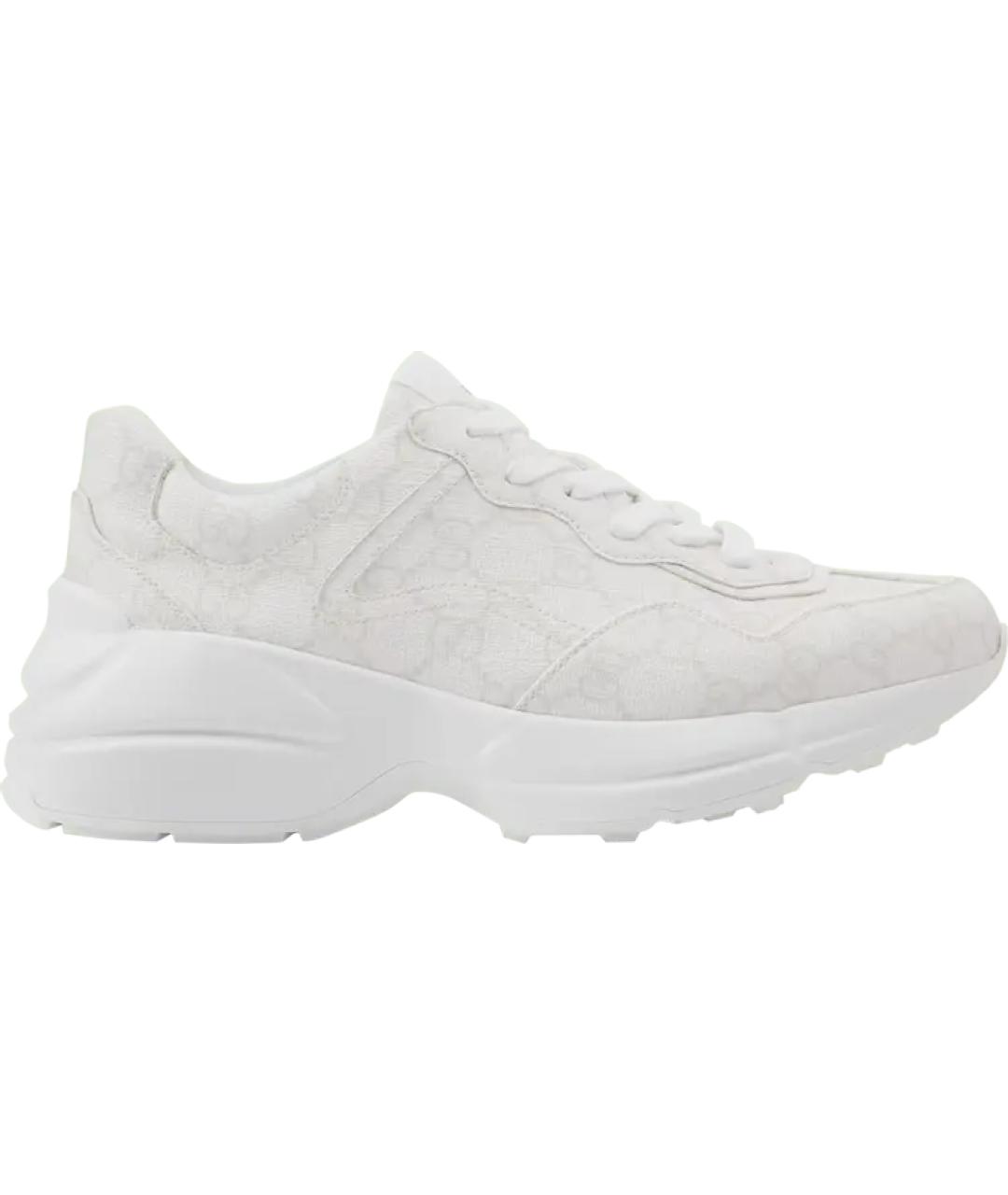 GUCCI Белые кроссовки, фото 1