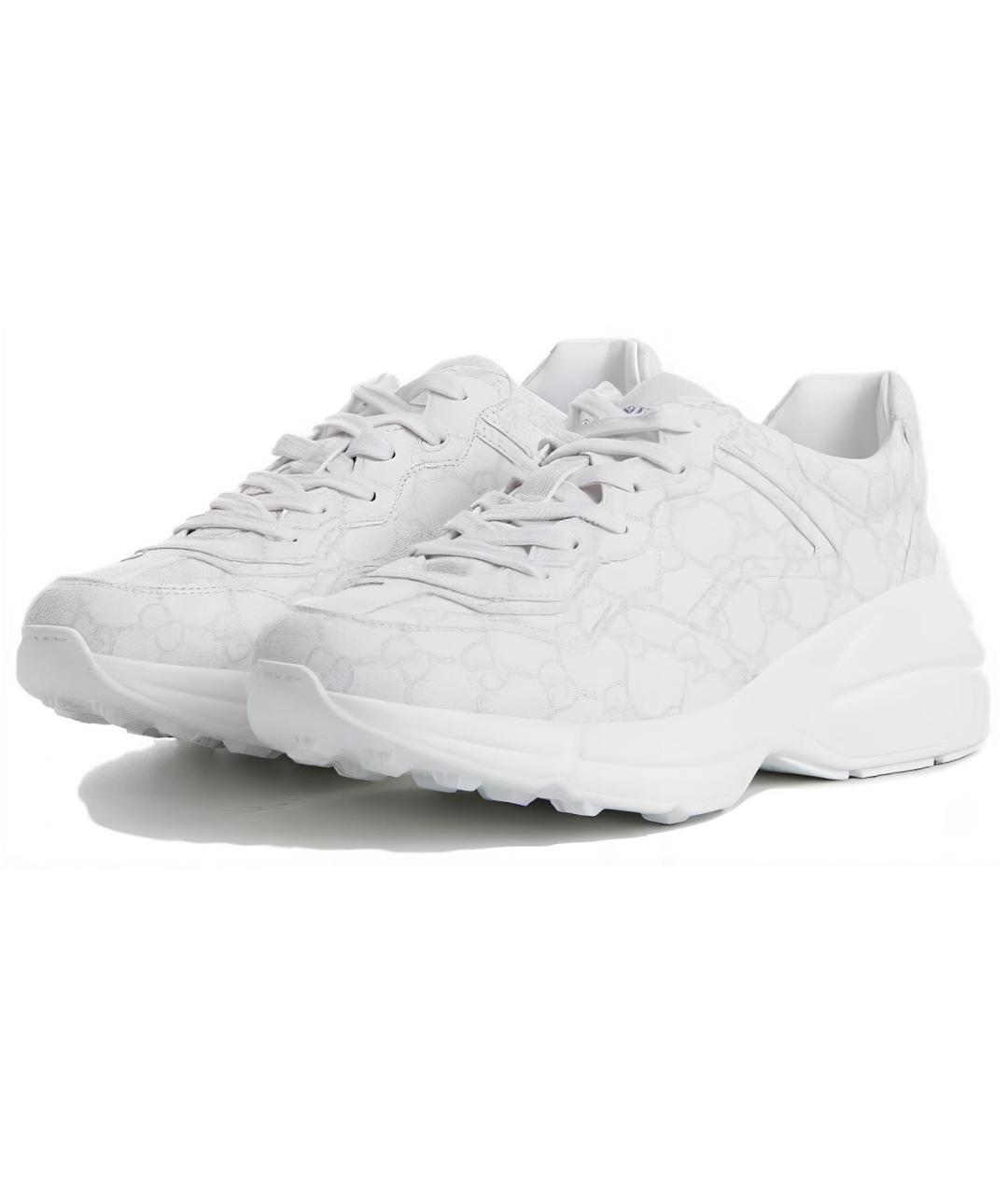 GUCCI Белые кроссовки, фото 4