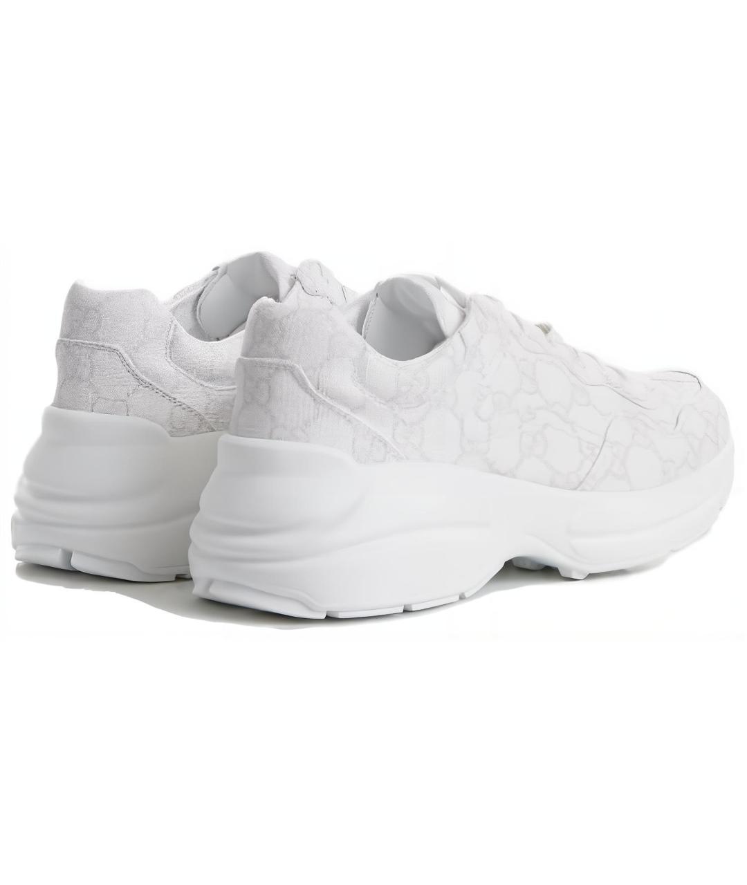 GUCCI Белые кроссовки, фото 5