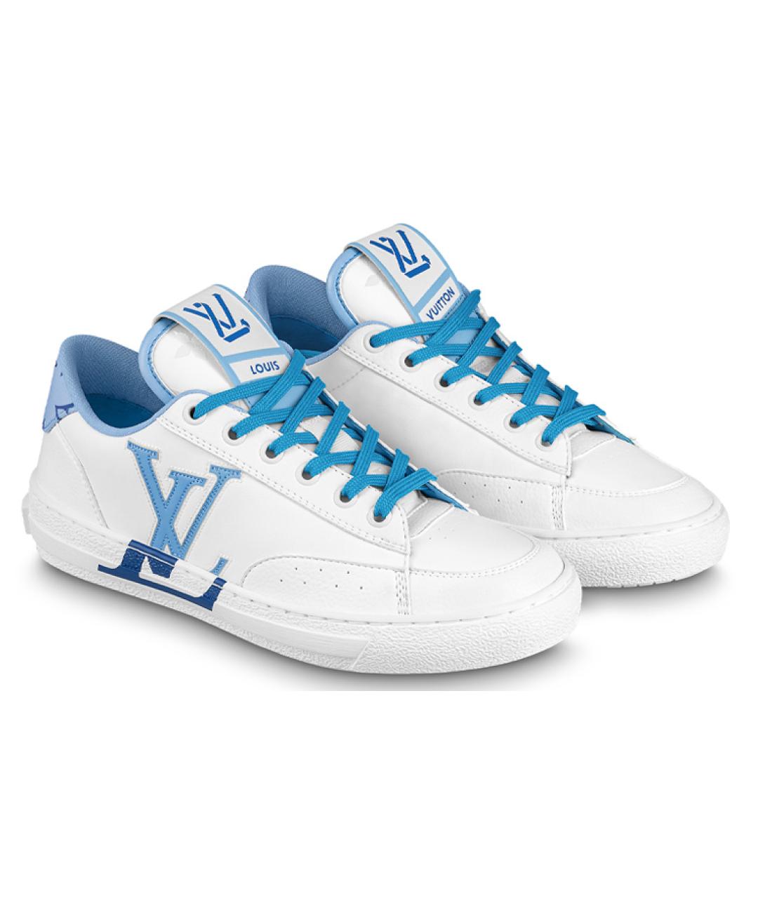 LOUIS VUITTON Белые кроссовки, фото 3