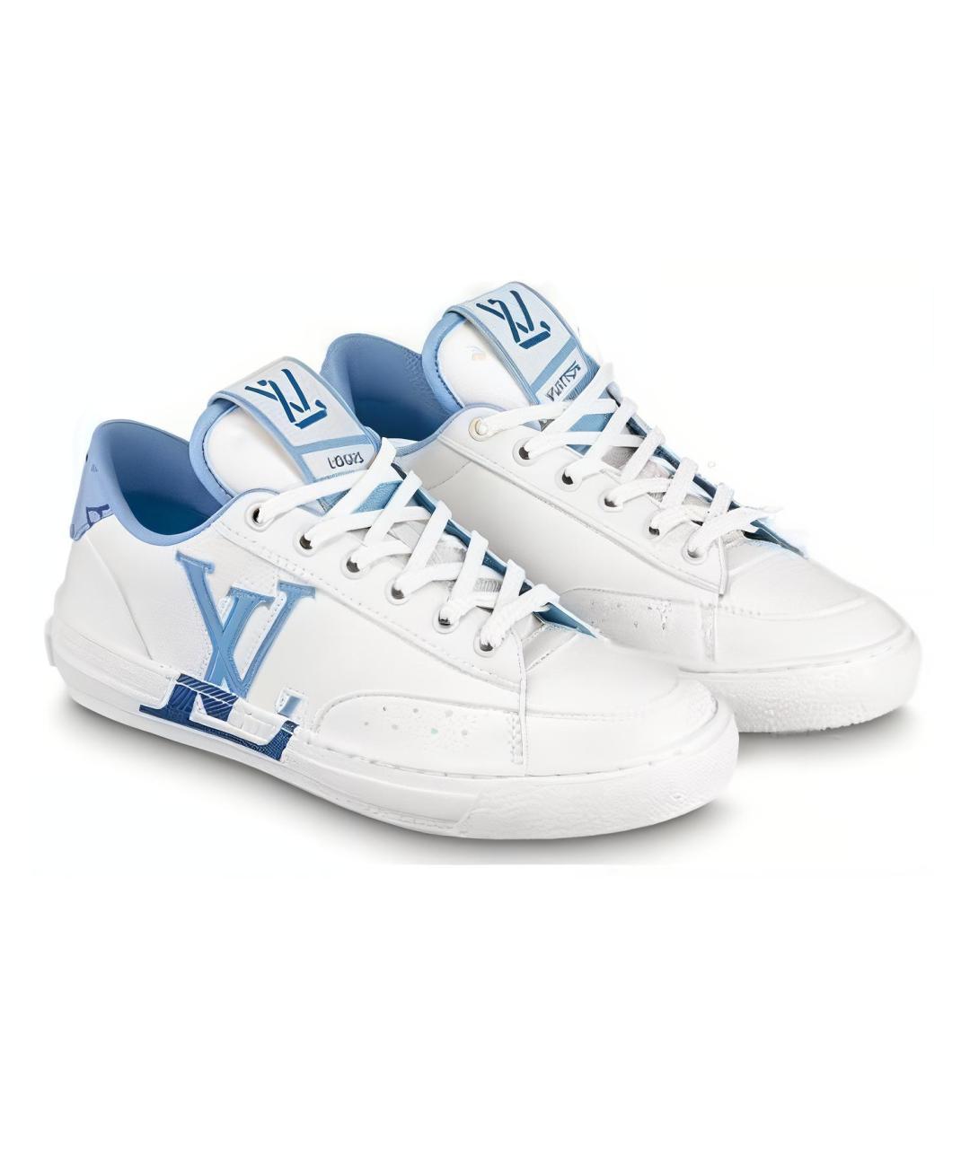 LOUIS VUITTON Белые кроссовки, фото 4