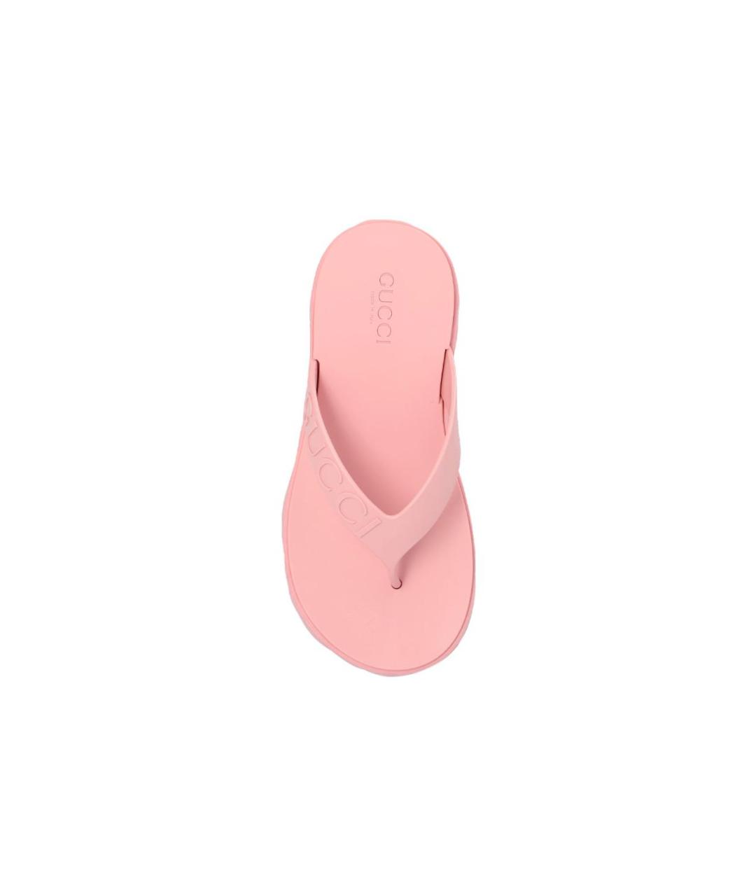GUCCI Розовые шлепанцы, фото 4