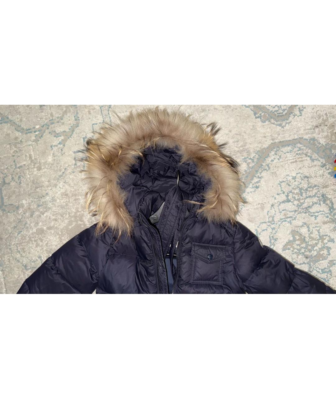 MONCLER KIDS Черный комбинезон, фото 3