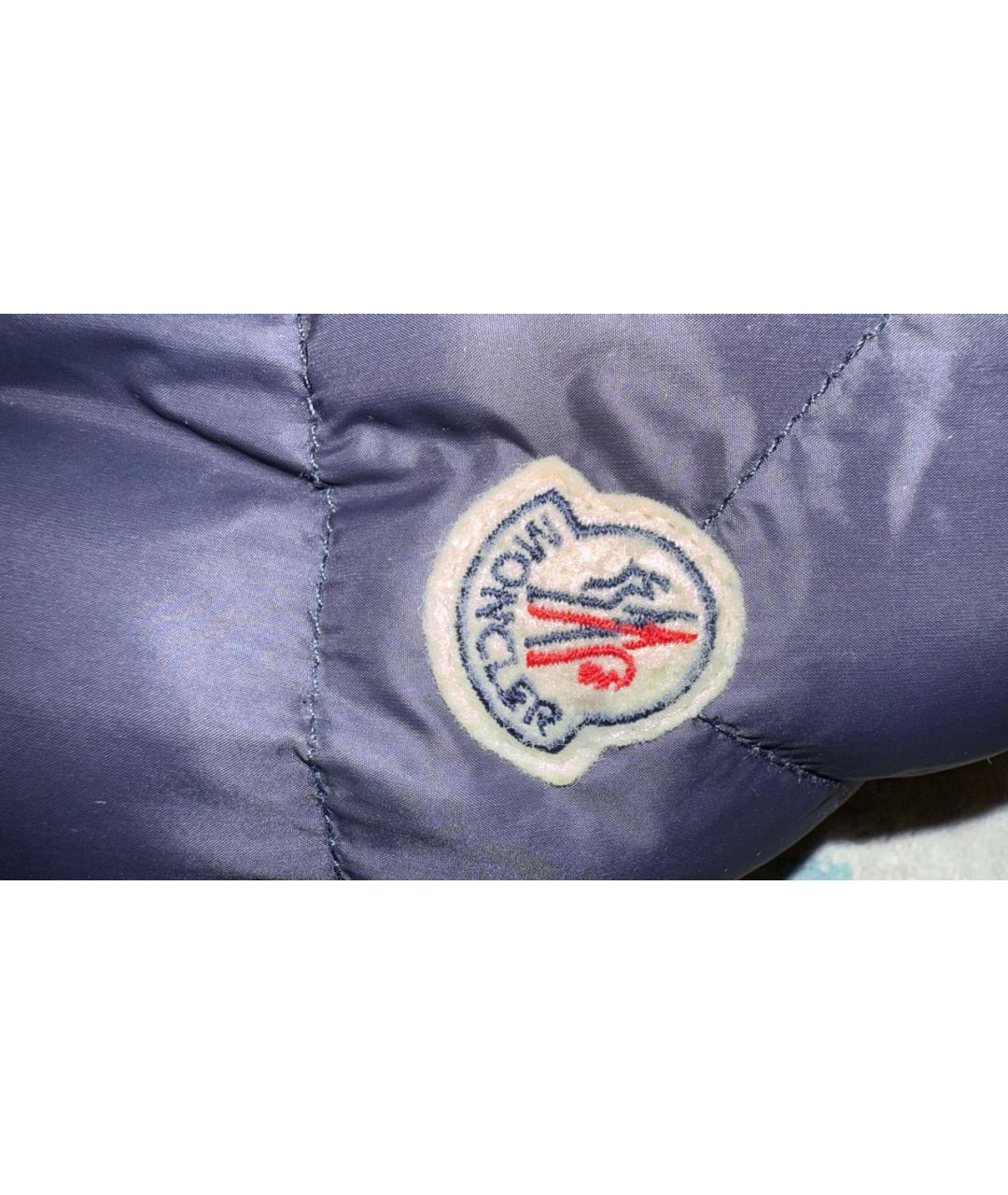 MONCLER KIDS Черный комбинезон, фото 4
