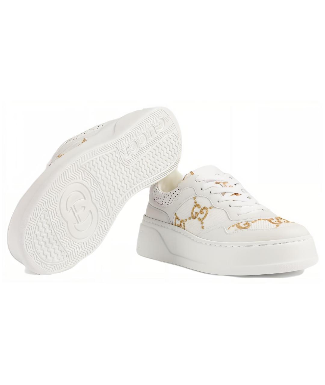 GUCCI Белые кроссовки, фото 5