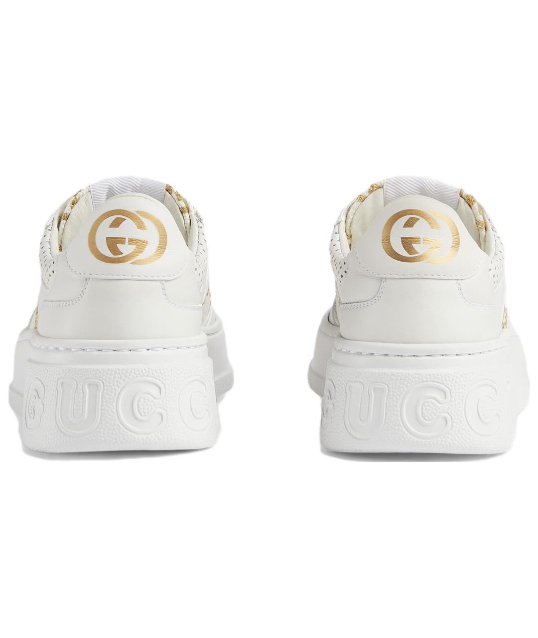 GUCCI Белые кроссовки, фото 4