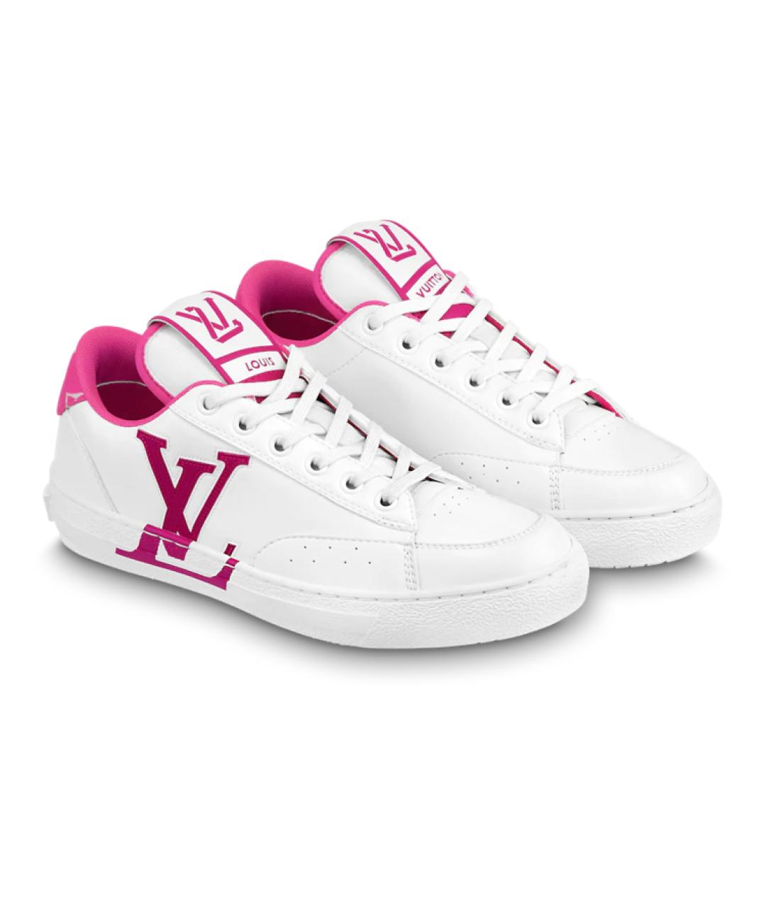 LOUIS VUITTON Белые кроссовки, фото 2