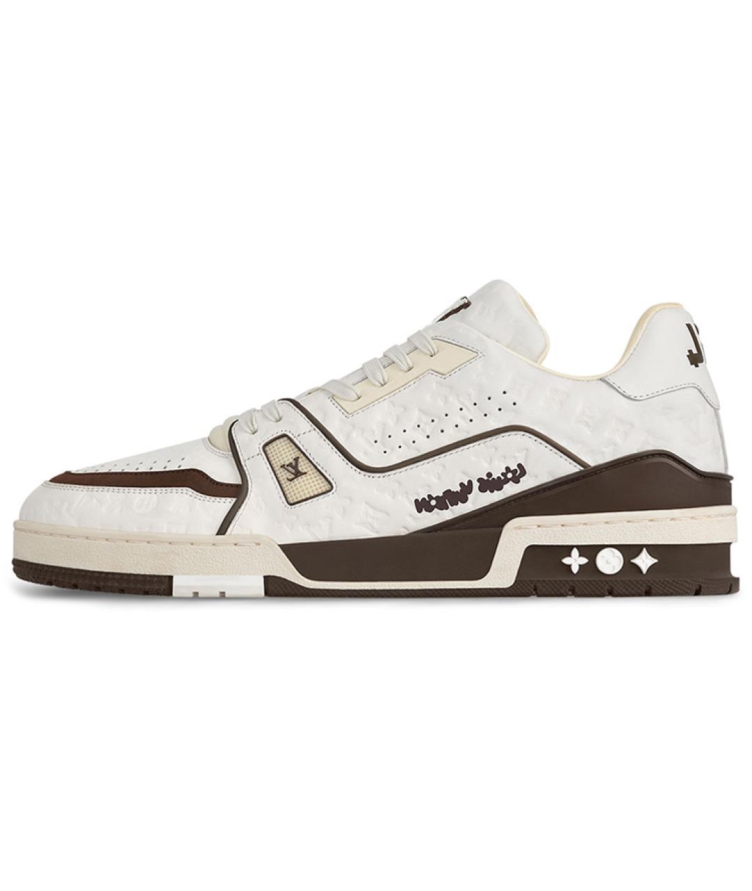 LOUIS VUITTON Мульти кожаные кроссовки, фото 2