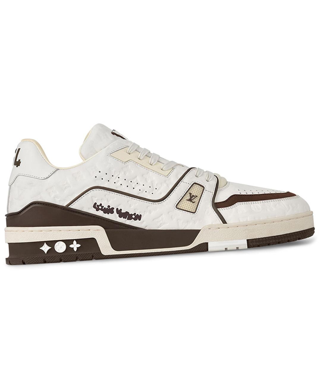 LOUIS VUITTON Мульти кожаные кроссовки, фото 3