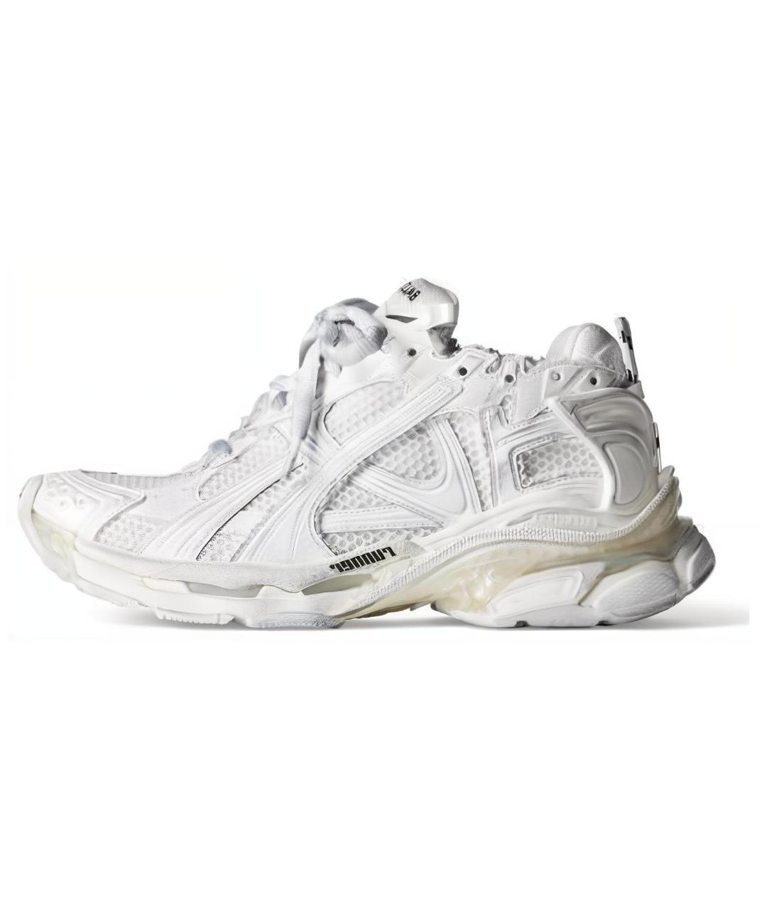 BALENCIAGA Белые кроссовки, фото 2