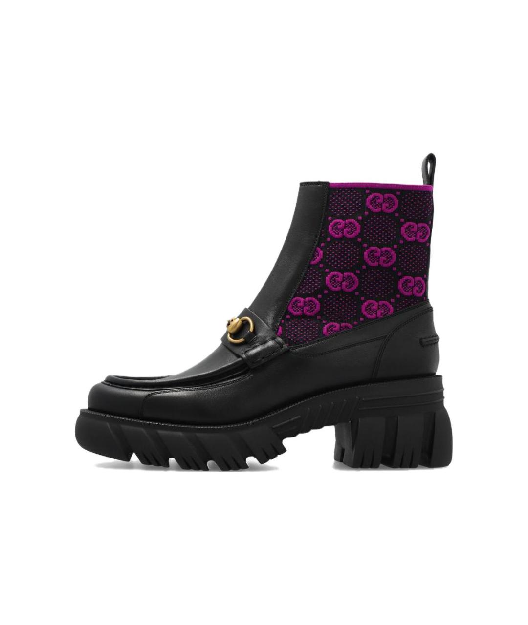 GUCCI Кожаные полусапоги, фото 2