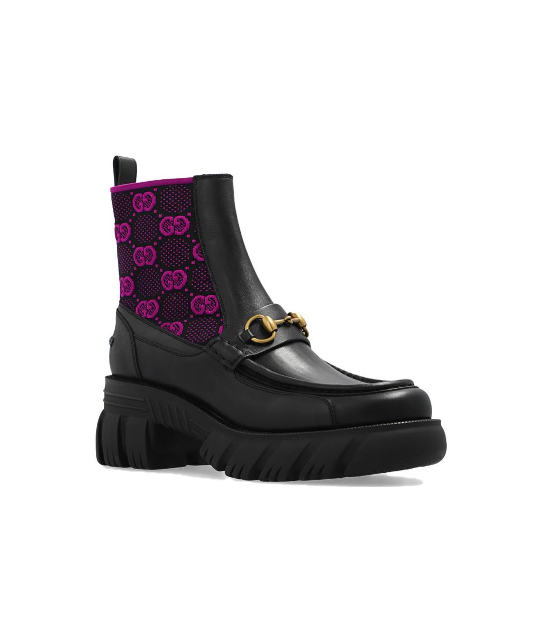 GUCCI Кожаные полусапоги, фото 3