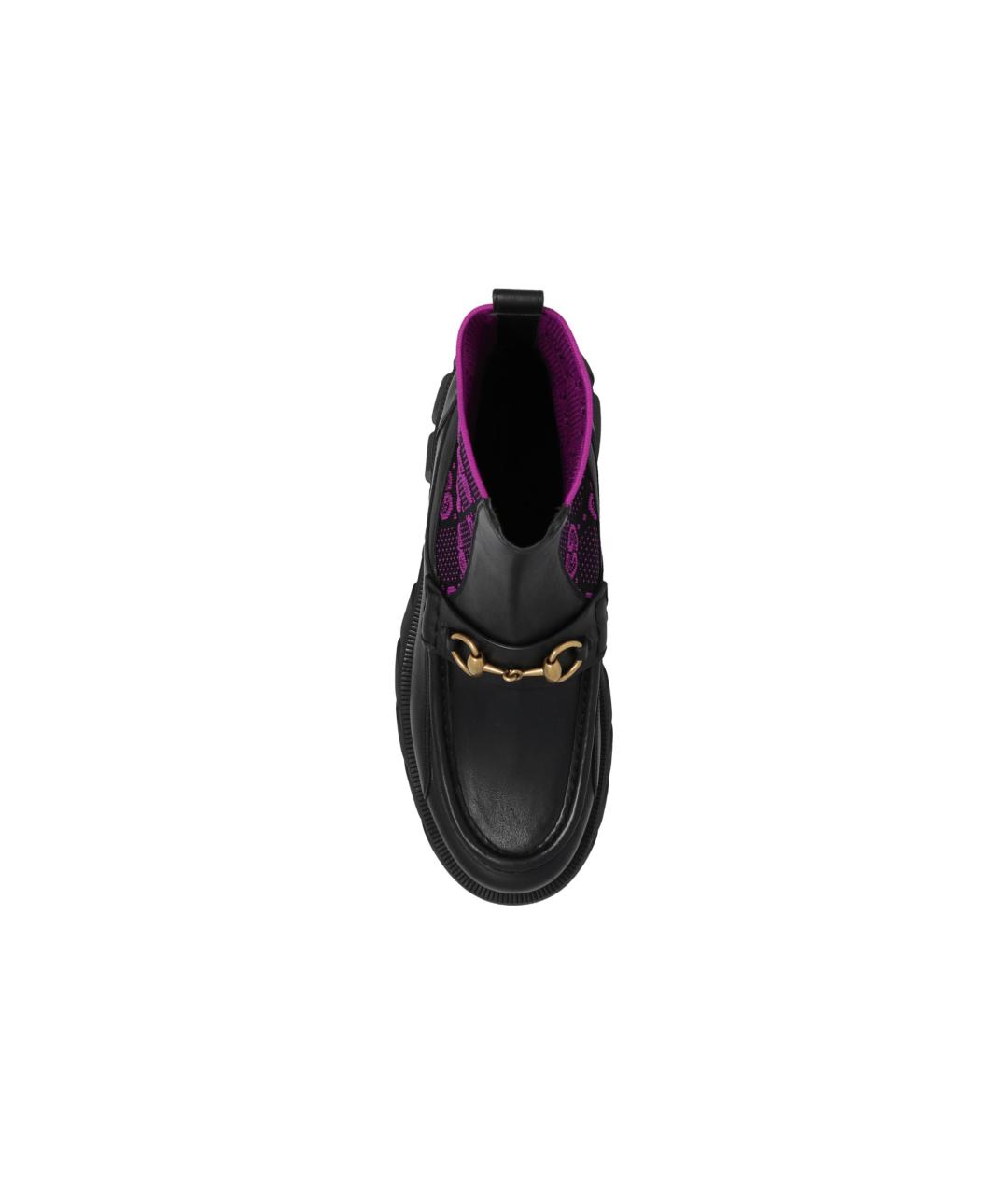 GUCCI Кожаные полусапоги, фото 5