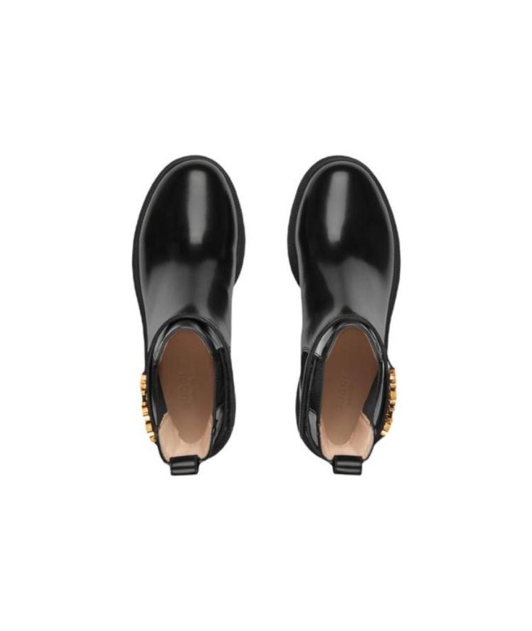 GUCCI Кожаные полусапоги, фото 5