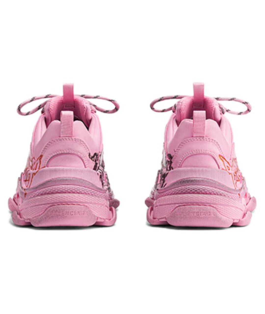 BALENCIAGA Розовые кроссовки, фото 4