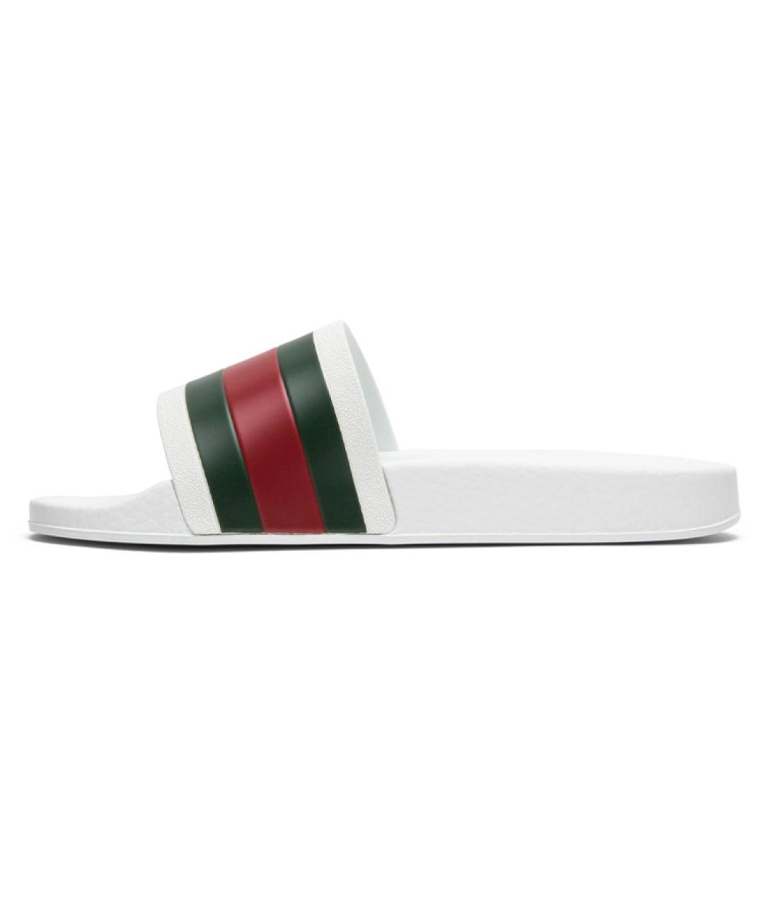 GUCCI Белые сандалии, фото 2