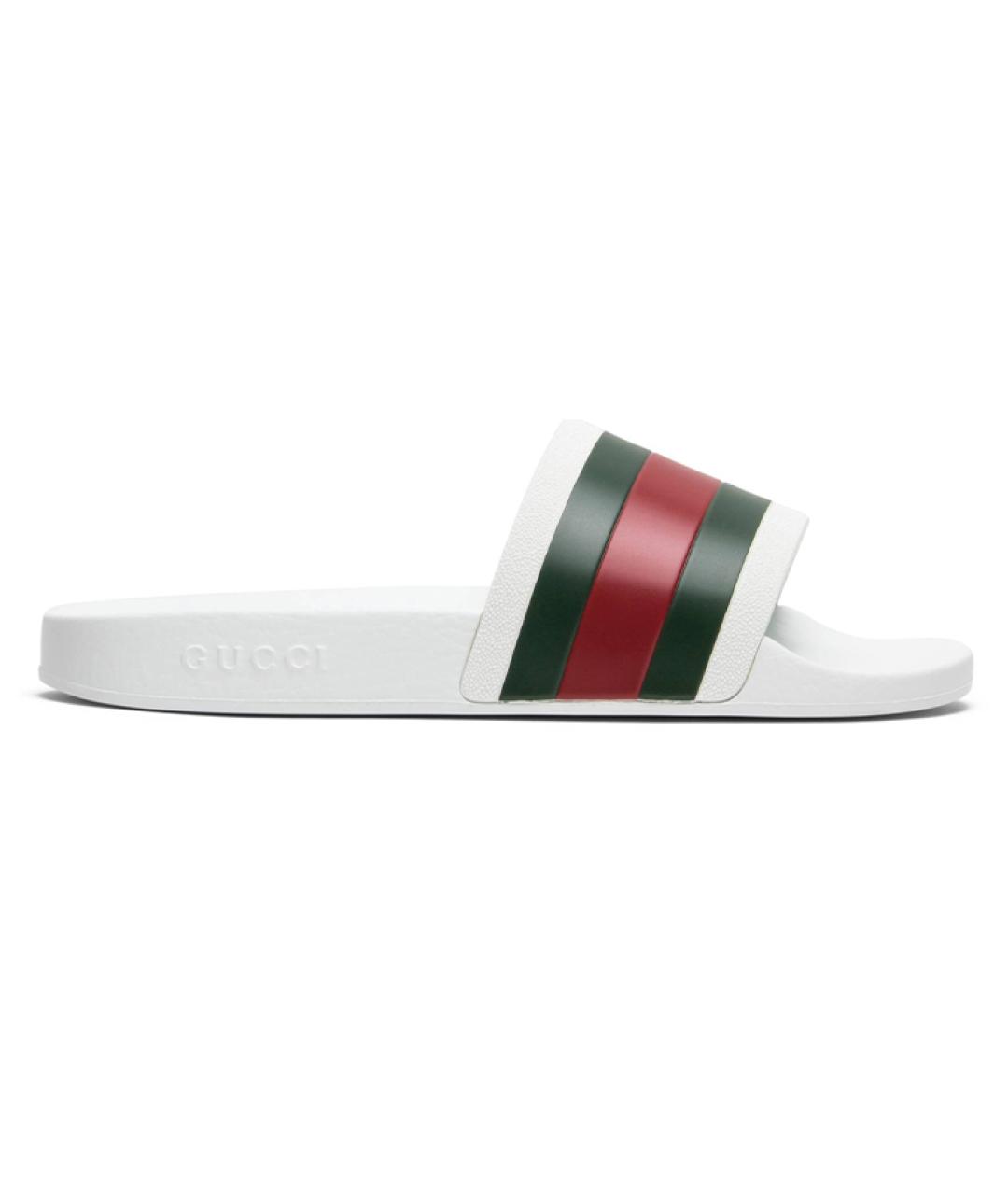 GUCCI Белые сандалии, фото 1