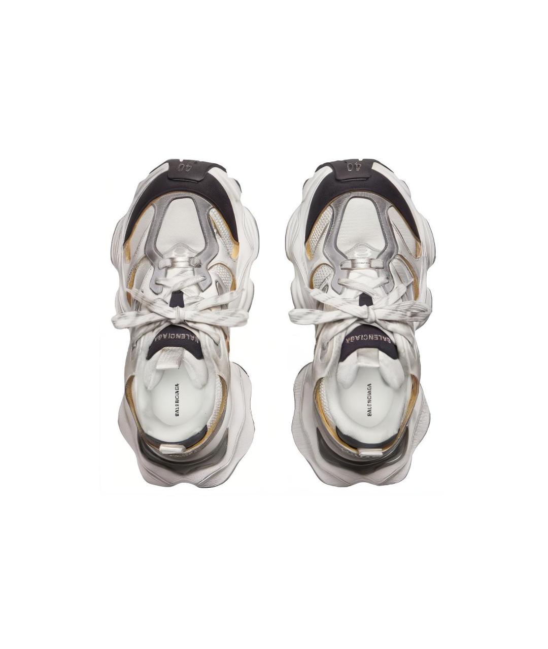 BALENCIAGA Серые кроссовки, фото 4