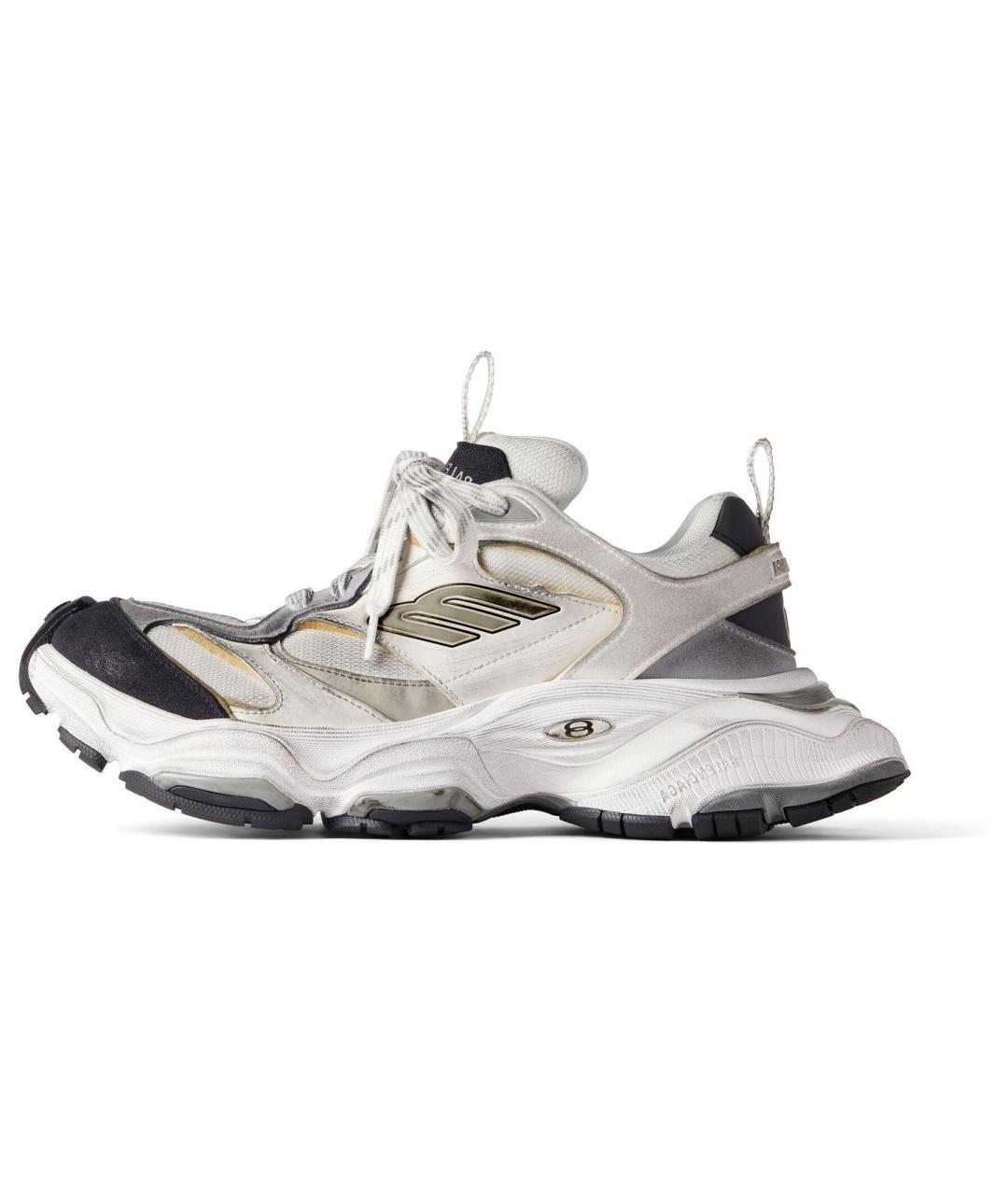 BALENCIAGA Серые кроссовки, фото 2