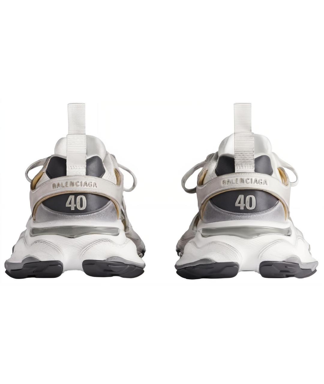 BALENCIAGA Серые кроссовки, фото 6
