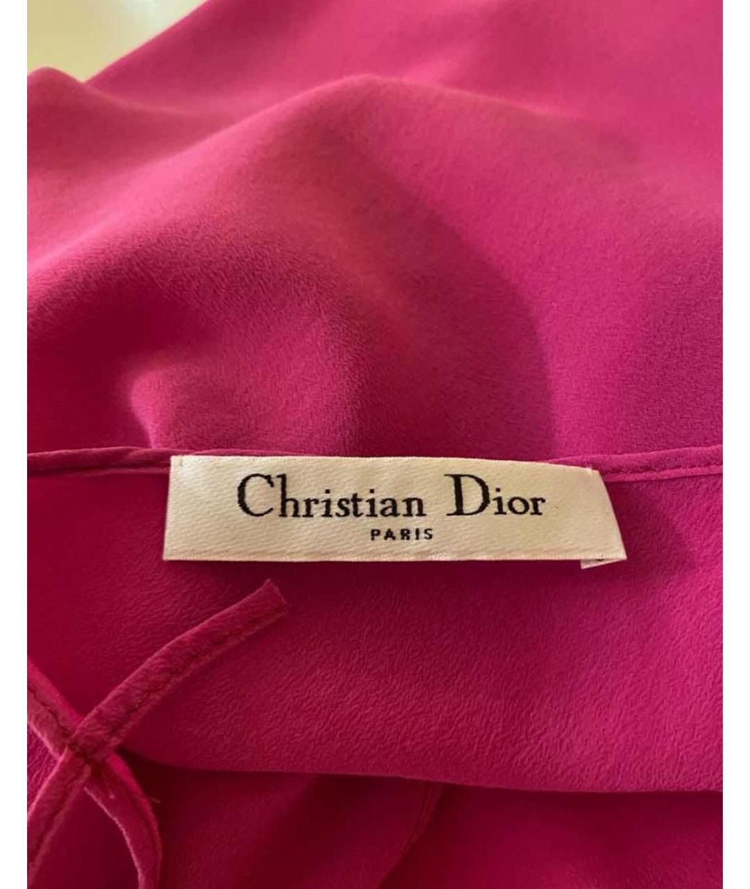 CHRISTIAN DIOR Розовая майка, фото 4