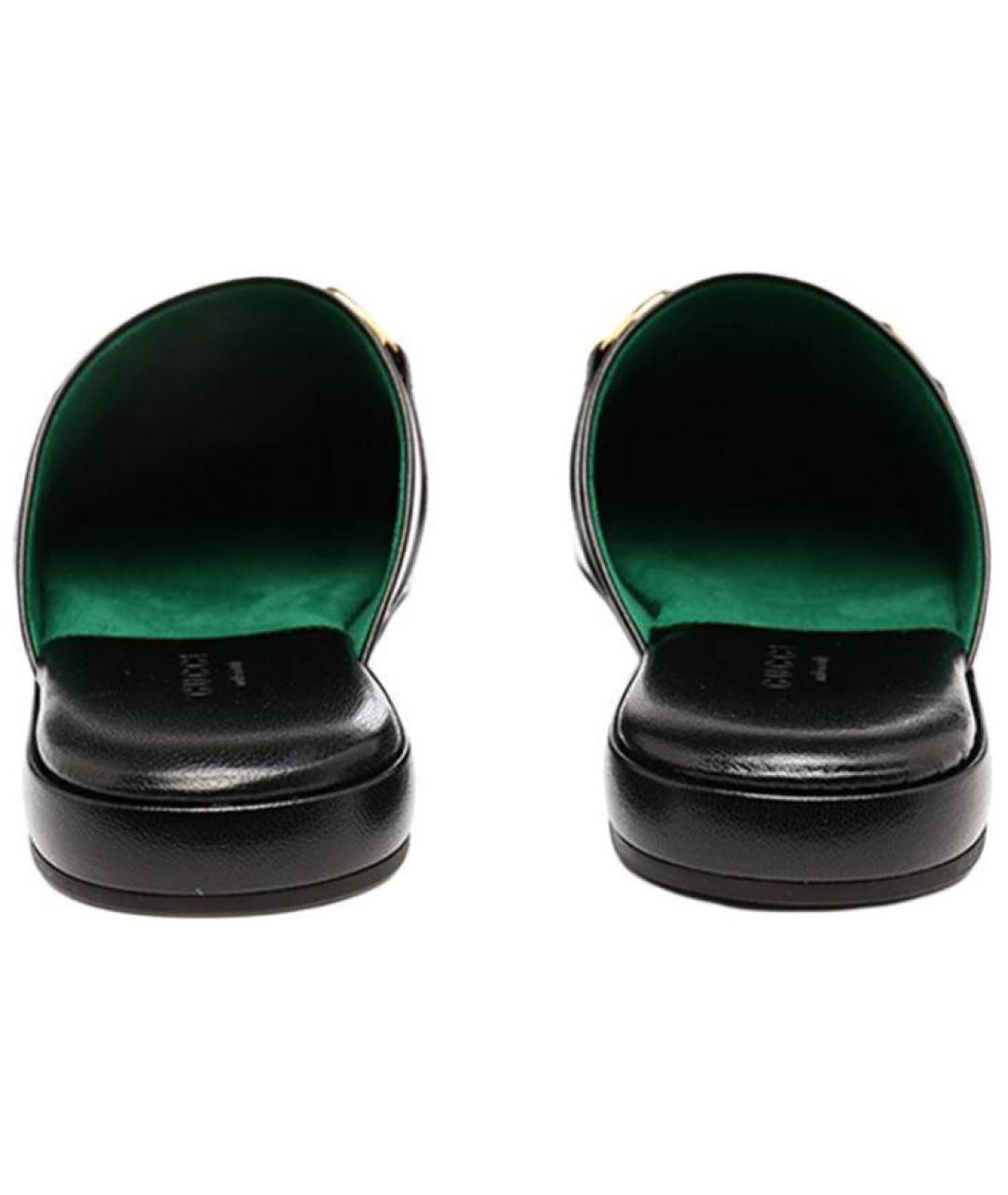 GUCCI Черные мюли, фото 4