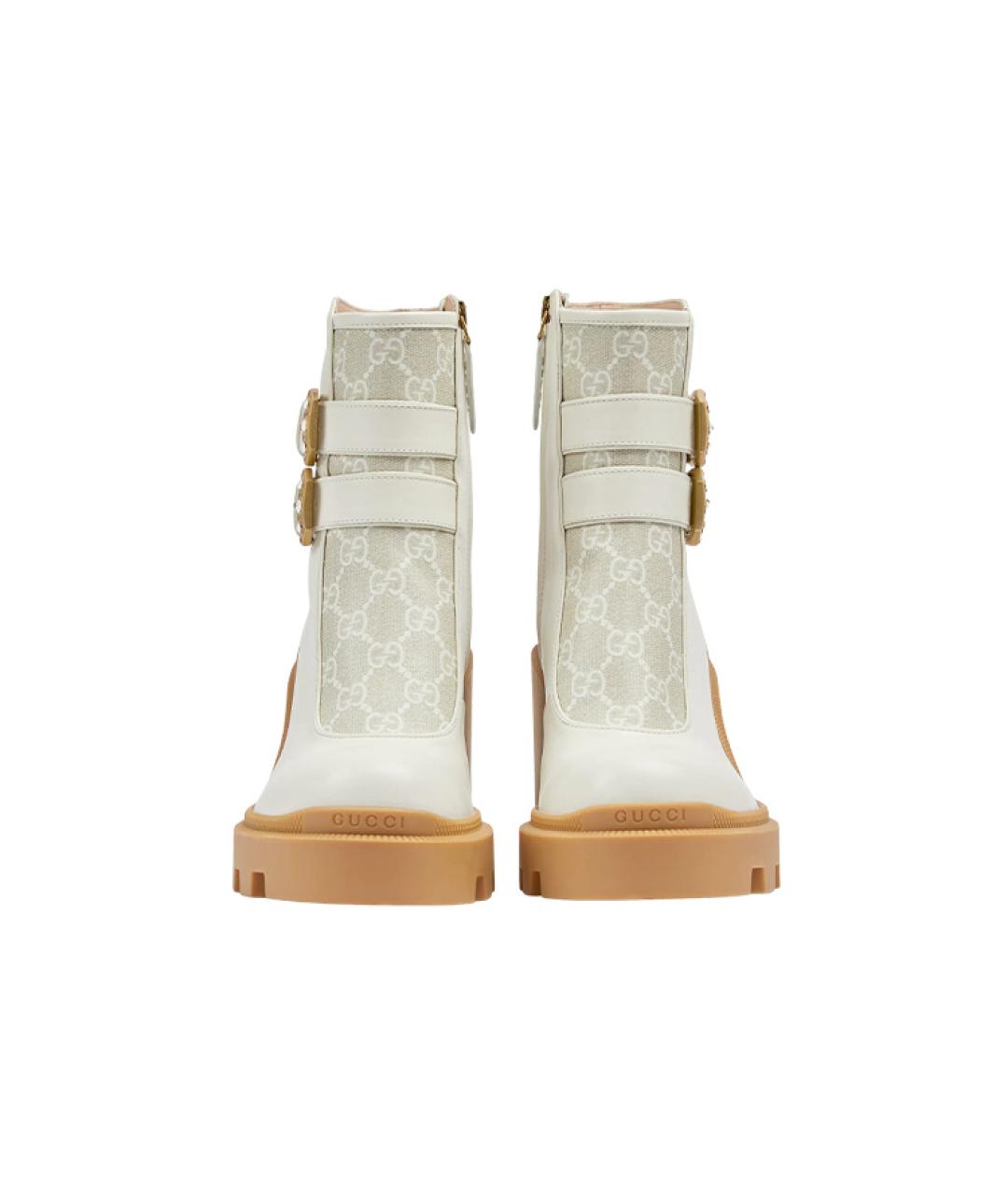 GUCCI Белые сапоги, фото 3