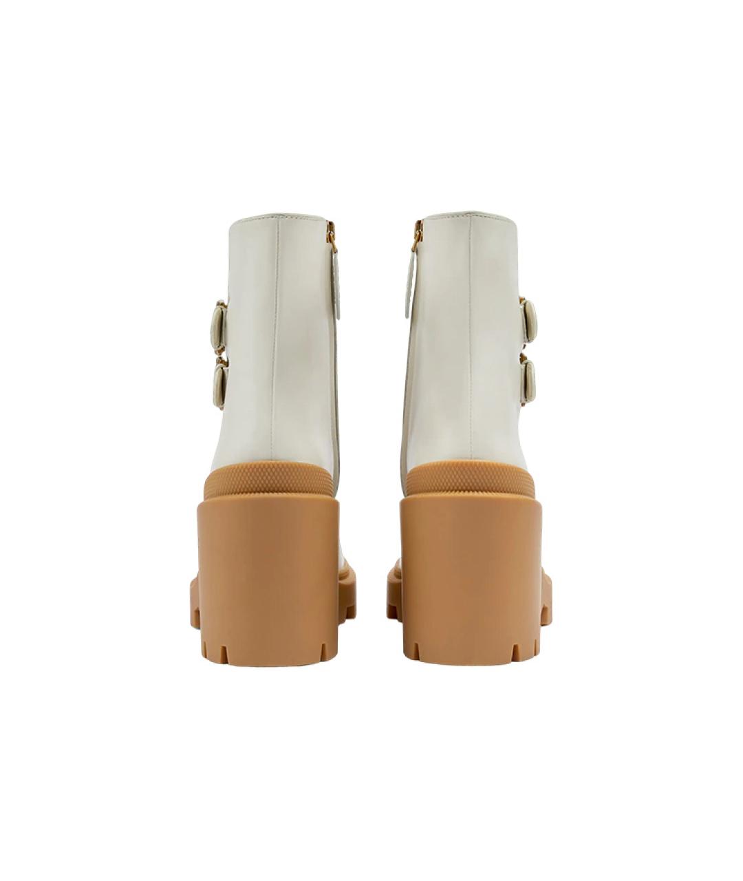 GUCCI Белые сапоги, фото 4