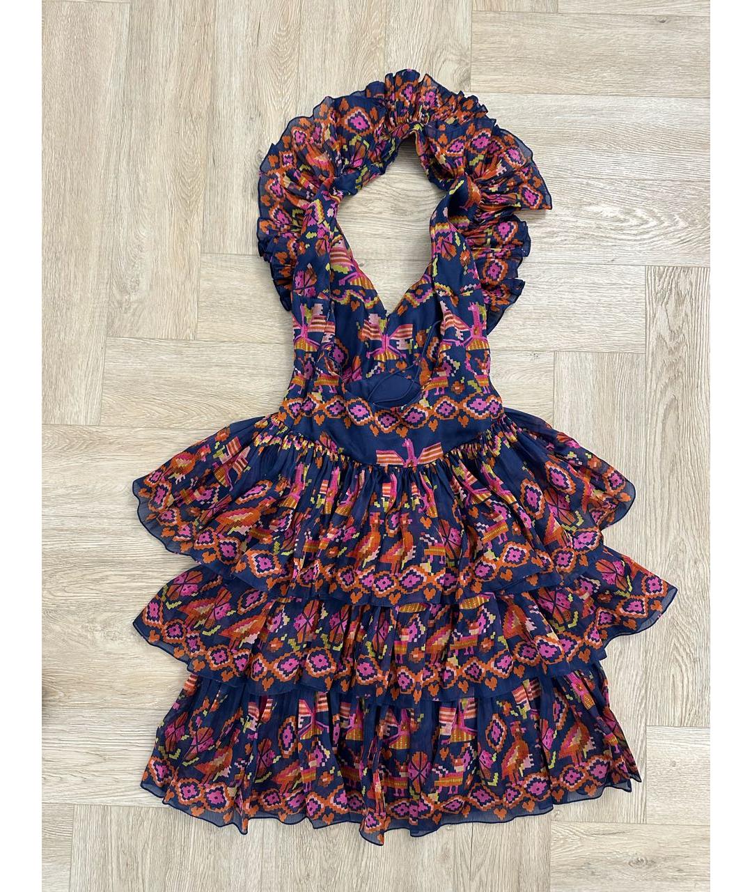 CHRISTIAN DIOR Фиолетовое шелковое коктейльное платье, фото 2