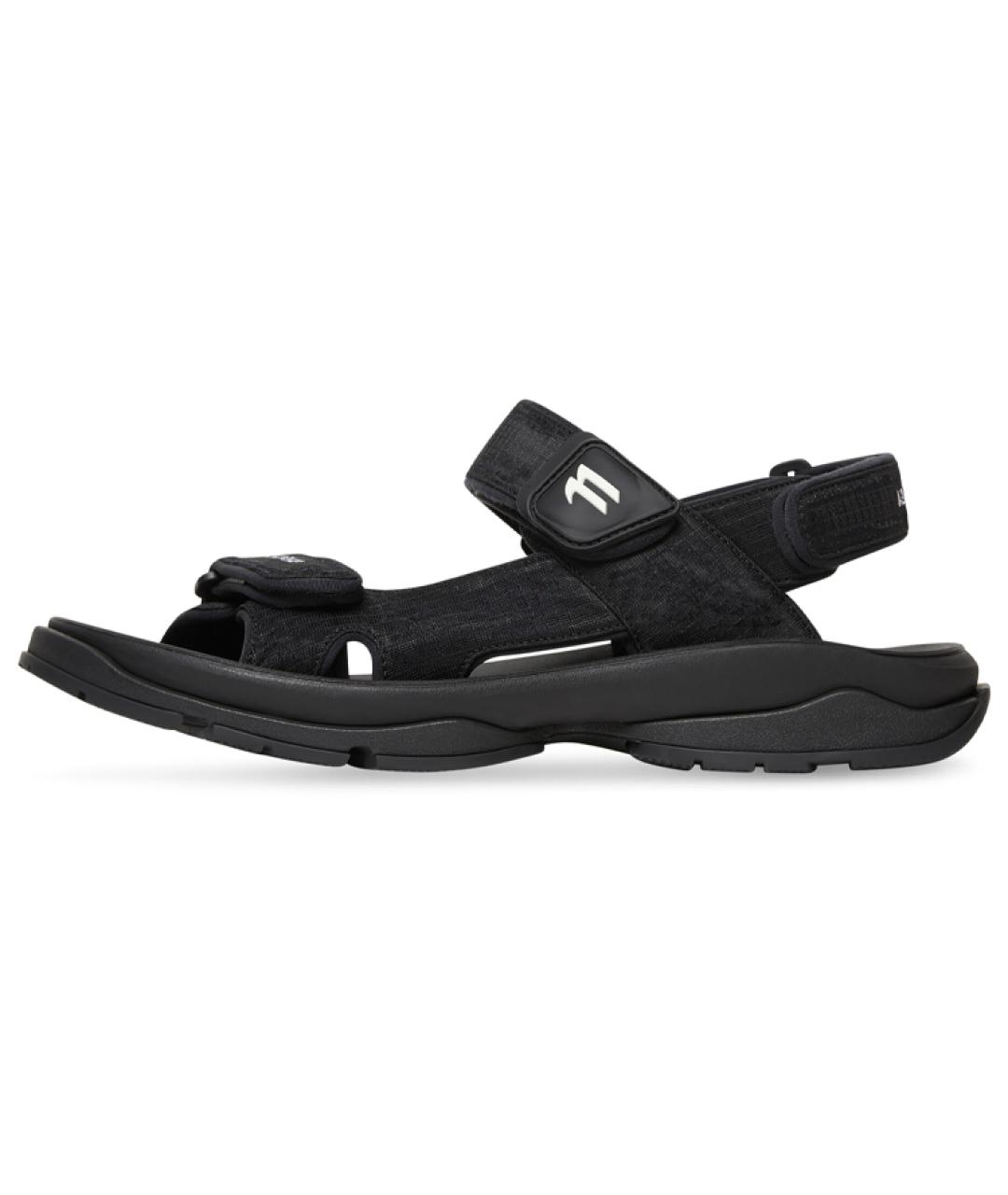 BALENCIAGA Черные сандалии, фото 2