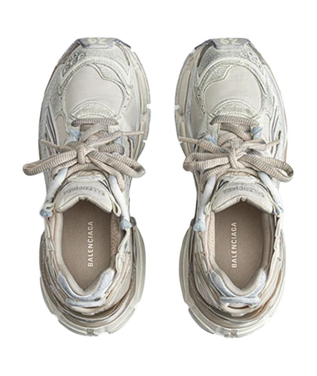 BALENCIAGA Серые кроссовки, фото 5