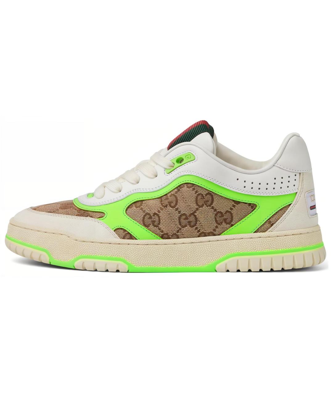 GUCCI Бежевые кроссовки, фото 2