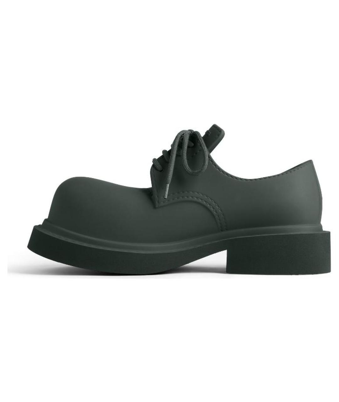 BALENCIAGA Зеленые лоферы, фото 2