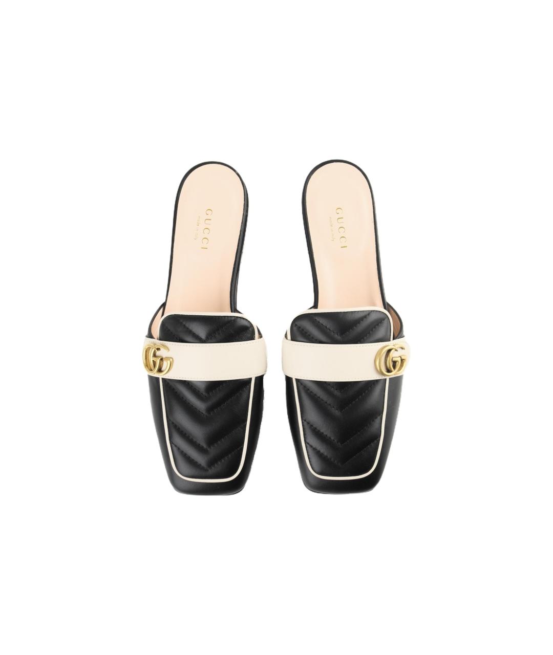 GUCCI Кожаные сабо, фото 3