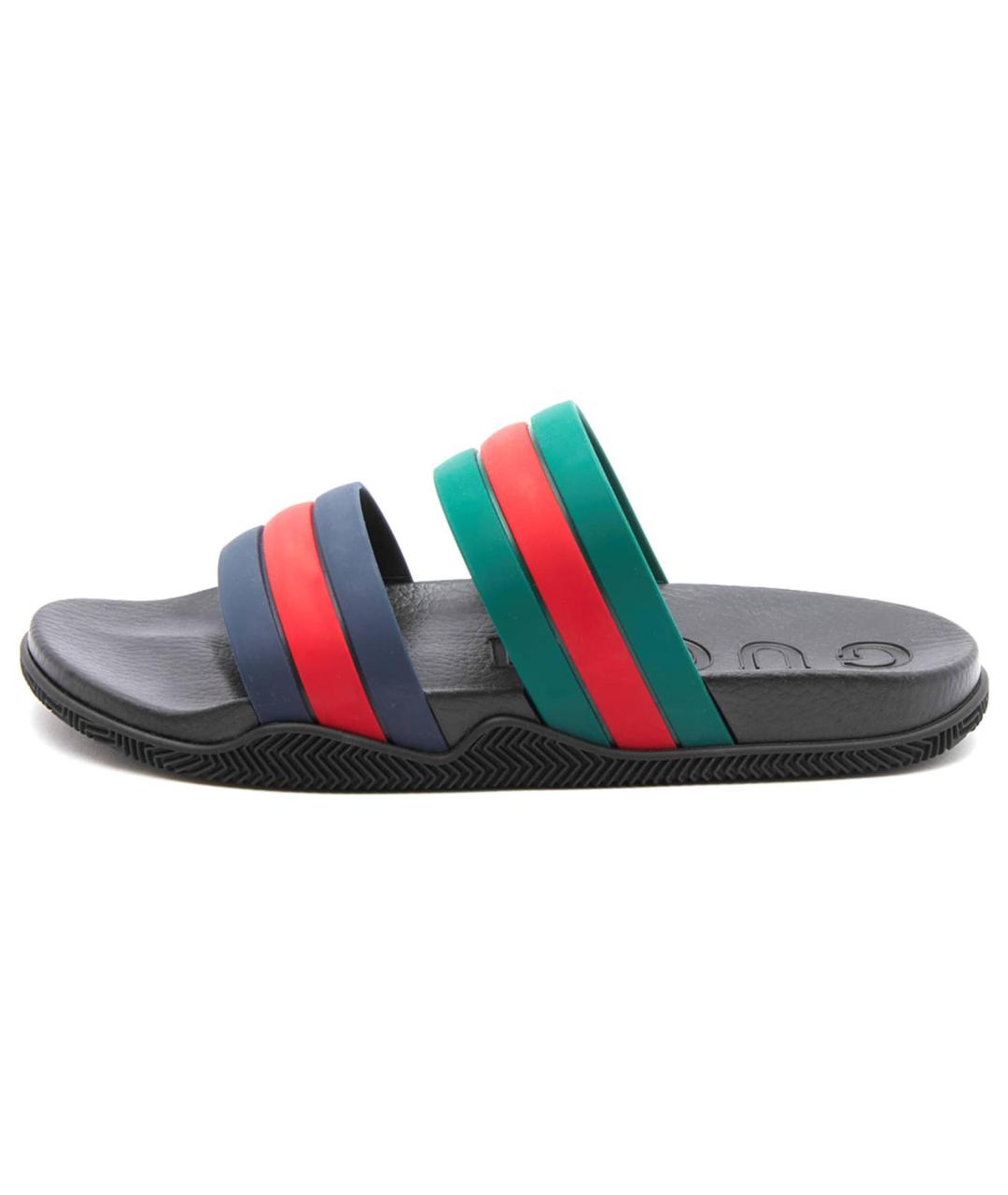 GUCCI Черные сандалии, фото 2