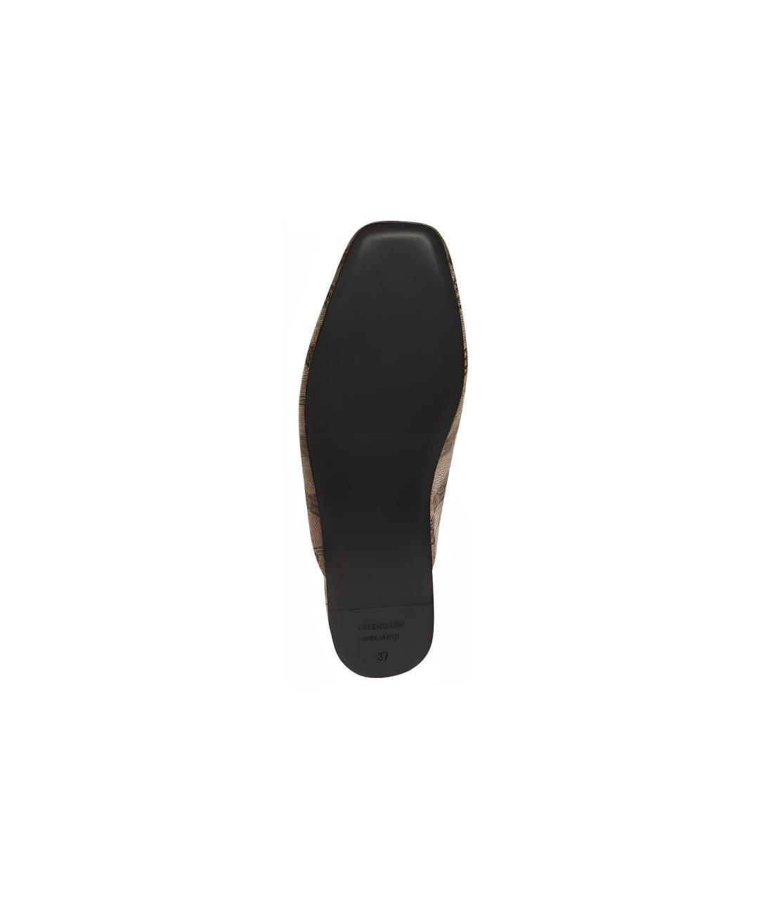 BALENCIAGA Бежевые слипоны, фото 4