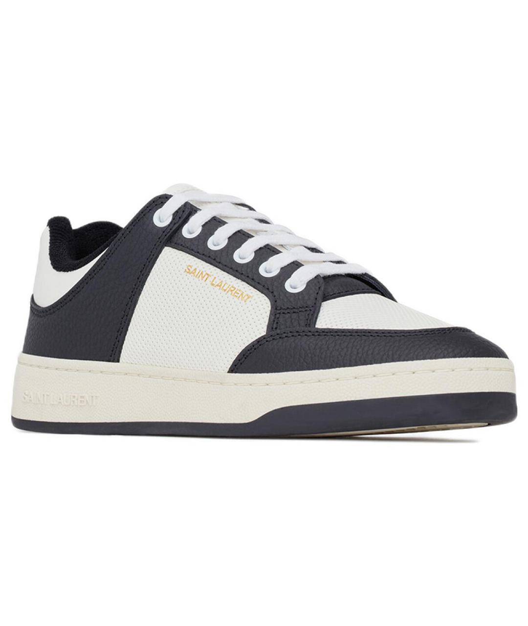 SAINT LAURENT Кожаные кроссовки, фото 3