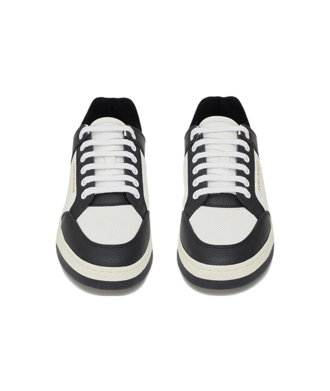 SAINT LAURENT Кожаные кроссовки, фото 4