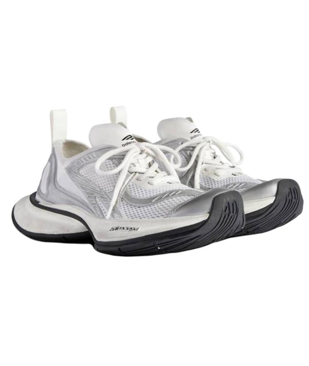 BALENCIAGA Серебряные кроссовки, фото 3