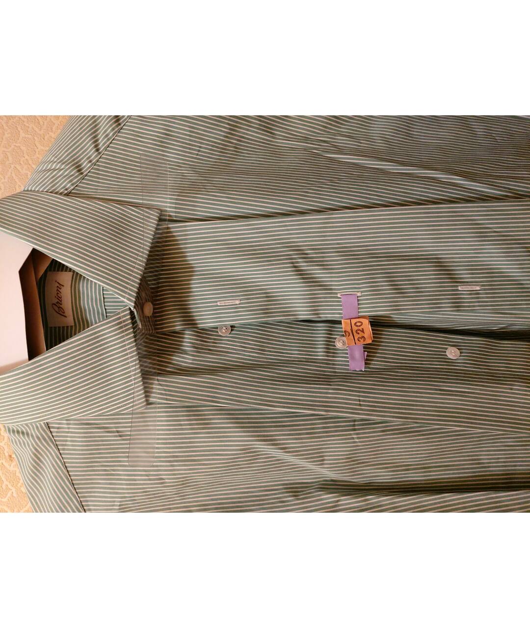 BRIONI Хлопковая классическая рубашка, фото 3