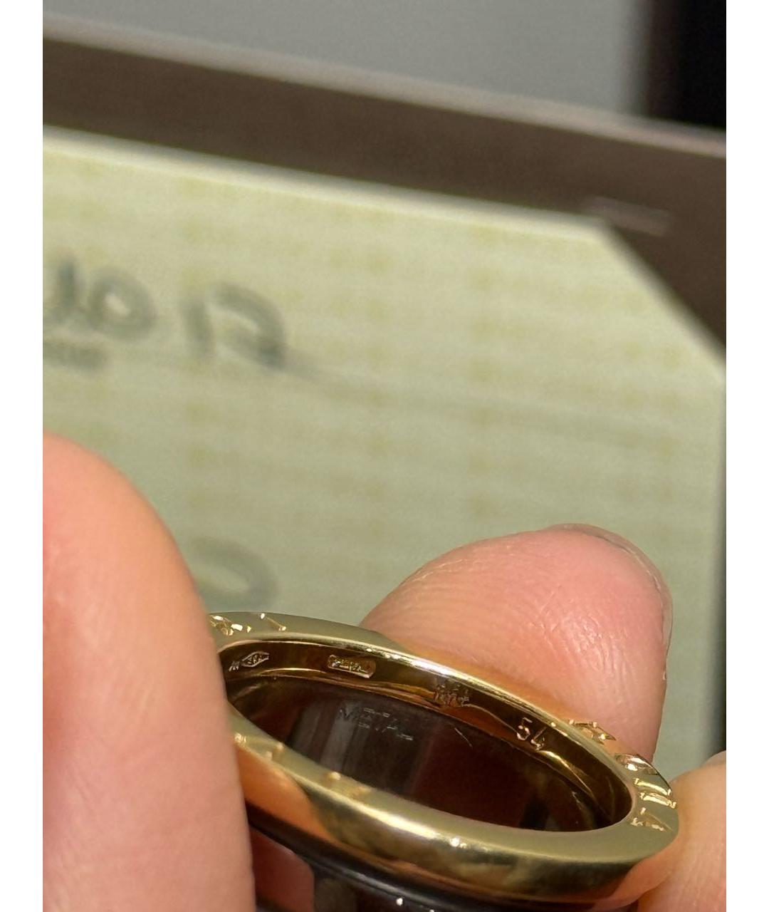 BVLGARI Коричневое кольцо из розового золота, фото 7