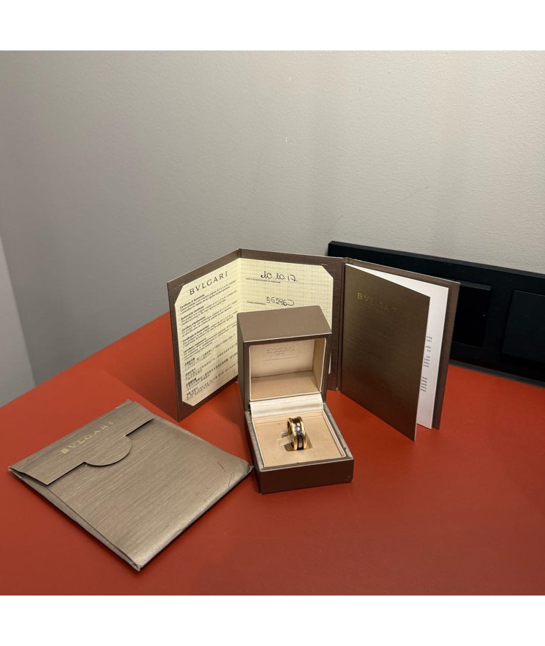 BVLGARI Коричневое кольцо из розового золота, фото 8