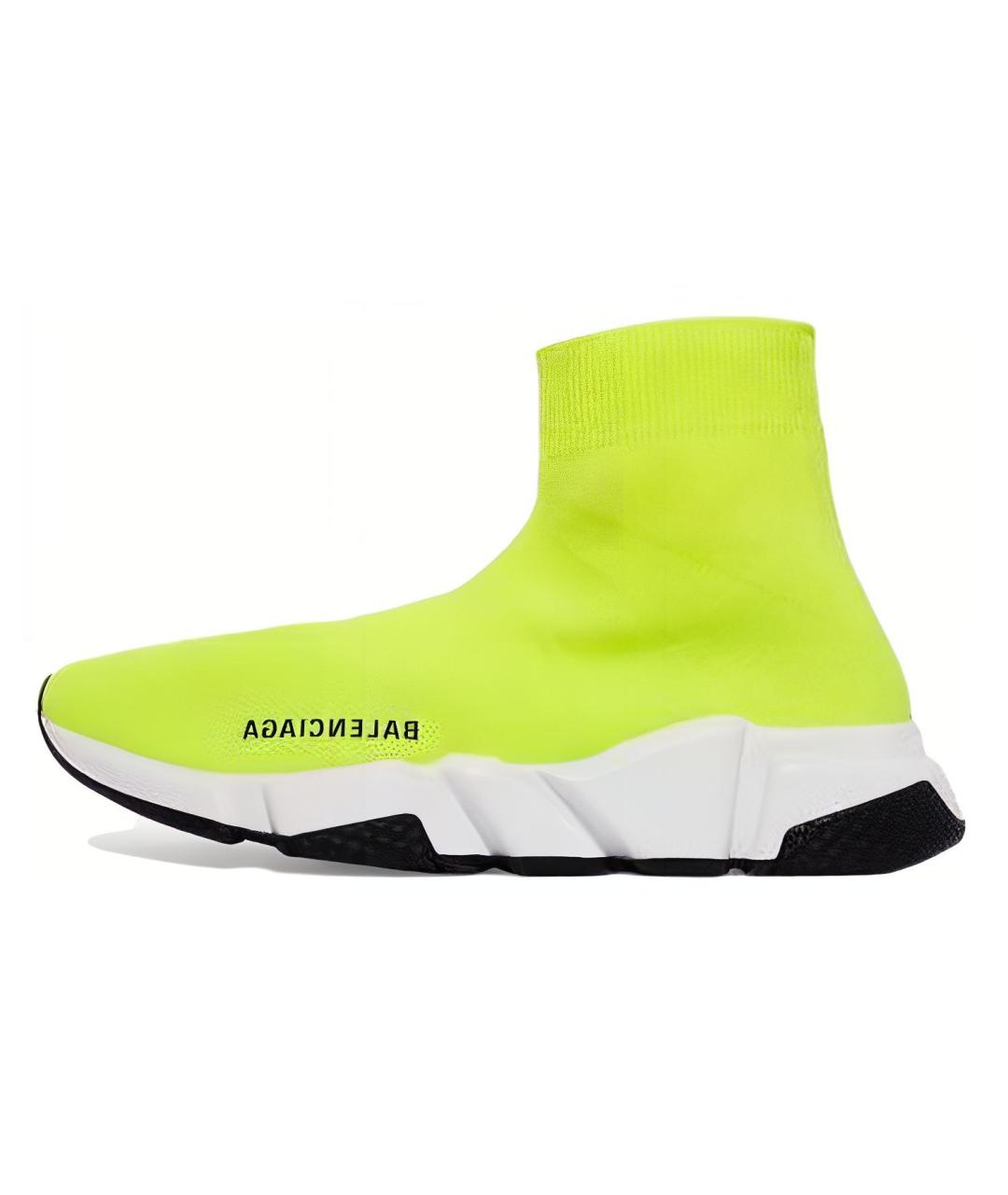 BALENCIAGA Желтые кроссовки, фото 2