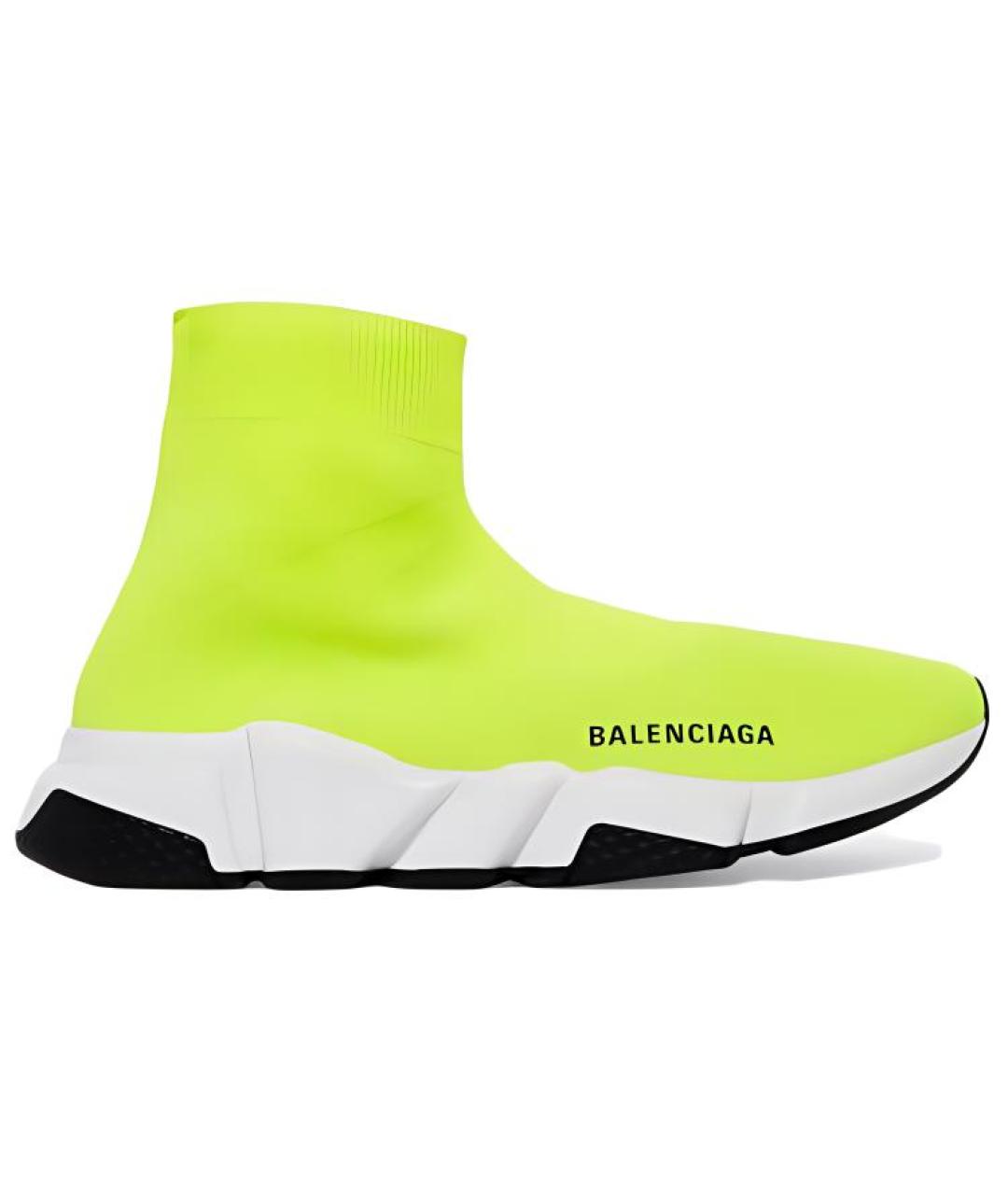 BALENCIAGA Желтые кроссовки, фото 3