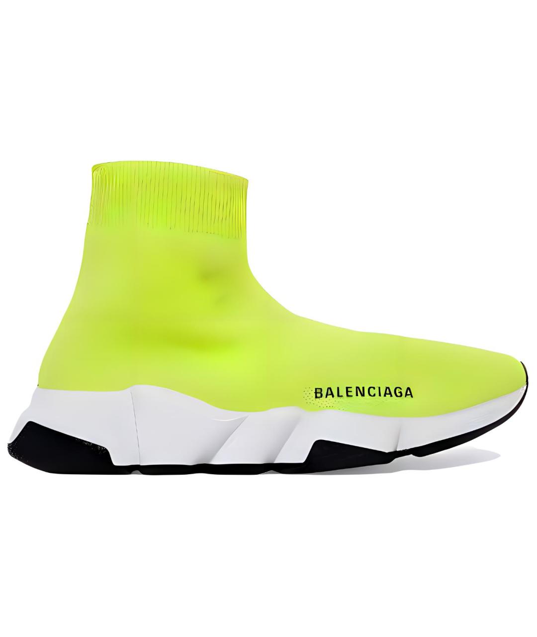 BALENCIAGA Желтые кроссовки, фото 1