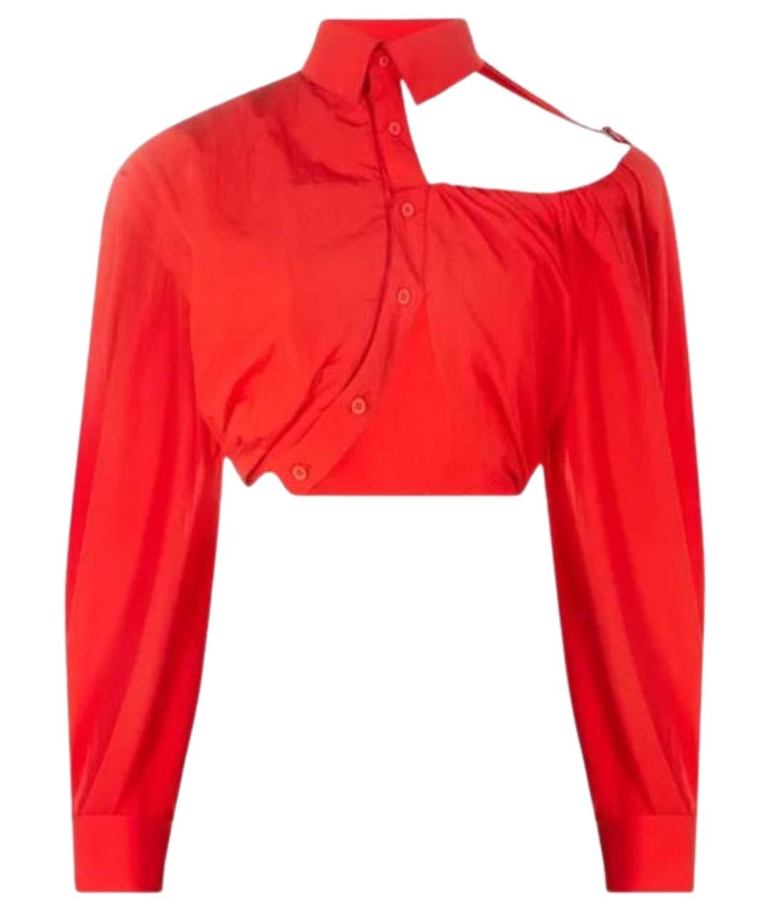 JACQUEMUS Красная рубашка, фото 1